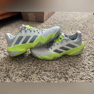 Women’s Adidas Barricade 13 tennis court shoe. 
*Worn once